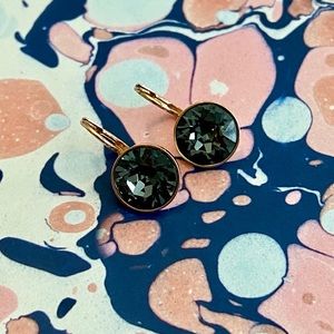Swarovski crystal drop earrings
